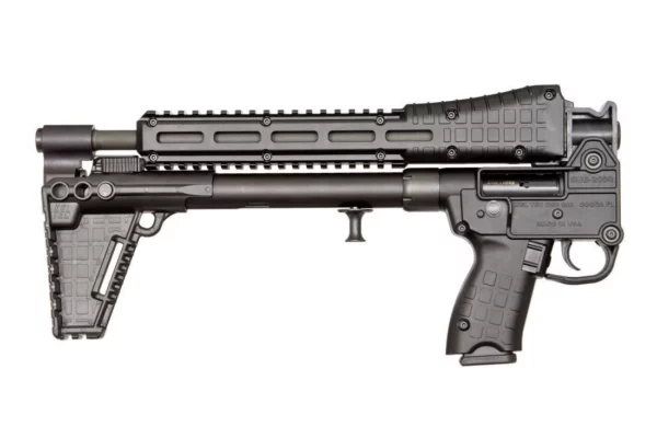 KelTec SUB-2000 G2 9mm Rifle 10rd M-LOK M&P Mags Adj Stock Blued Tan Finish - Image 2