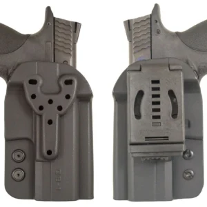 CompTac QB OWB Kydex Holster- Modular Fit-Size 3-Black