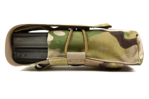 Blue Force Gear-Double M4 Mag Pouch - Classic style with flap - MultiCam® - Image 3