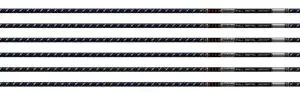 EASTON ARROW 5MM FMJ 300 - 6-PACK W/ 2" BLAZER VANES