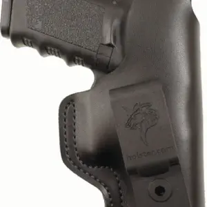 DESANTIS DUAL CARRY II HOLSTER - IWB/OWB RH LTHR GLK 1722 BLK