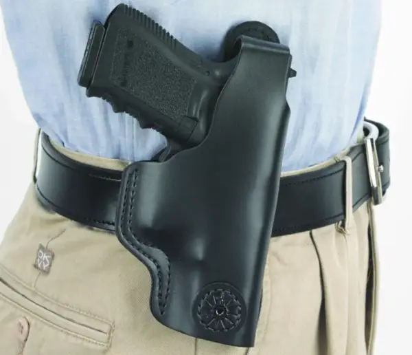 DESANTIS DUAL CARRY II HOLSTER - IWB/OWB RH LTHR XDS 9/45 BLK - Image 3