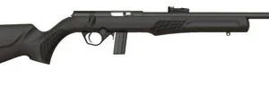 Rossi RB22L1811 RB22  Full Size 22 LR 10+1, 18" Matte Black Button Rifled Free Floating Steel Barrel, Matte Black Stainless Steel Receiver, Black Monte Carlo Stock, Right Hand