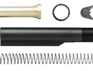 Aero Precision APRH100151 Buffer Kit  7075-T6 Aluminum Black Mil-Spec 6 Position for AR-15