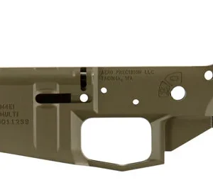 Aero Precision APAR600002C M4E1 Receiver Multi-Caliber Flat Dark Earth Cerakote Finish 7075-T6 Aluminum Material with Mil-Spec Dimensions for AR-15