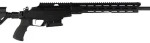 Tikka JRTAC482L T3x Tac A1 6.5 Creedmoor 24" 10+1 Black Rec/Barrel Black Fixed with Aluminum Bedding Stock Black Polymer Grip Left Hand