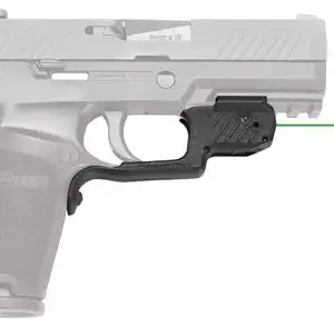 Crimson Trace 0177801 LG-420G Green Laserguard  Black Sig Sauer P320/M17/M18