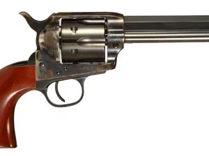Taylors & Company 556102 1873 Cattleman Drifter 45 Colt (LC) Caliber with 5.50" Blued Finish Barrel, 6rd Capacity Blued Finish Cylinder, Color Case Hardened Finish Steel Frame & Walnut Grip