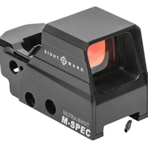 Sightmark SM26035 Ultra Shot M-Spec Reflex Sight  Matte Black 33x24mm M-Spec/Circle Dot Crosshair