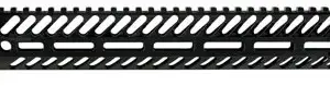 Seekins Precision 0010530053 NOXS M-LOK Rail System AR-15 Black Hardcoat Anodized 6005A-T6 Aluminum 15" Picatinny