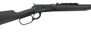 Taylors & Company 220093 1892 Alaskan Take-Down 44 Rem Mag Caliber with 7+1 Capacity, 16" Barrel, Matte Black Metal Finish & SoftTouch Black Synthetic Stock Right Hand (Full Size)