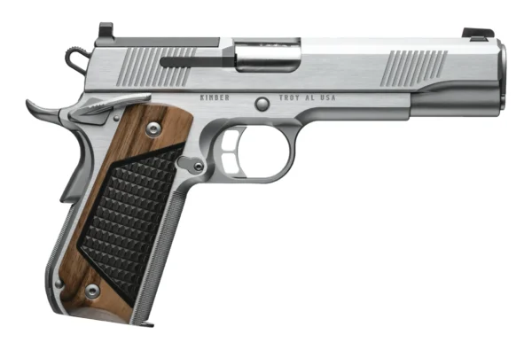Stainless 45 ACP 5" OR SS/Wood G10 7rd