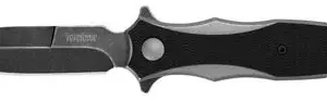 Kershaw 1559 Decimus  3.25" Folding Spear Point Plain Blackwash 8Cr13MoV SS Blade Black/Stonewashed Nylon/SS Handle Includes Pocket Clip
