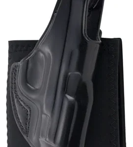 Galco AG652B Ankle Glove  Size Fits Ankles up to 13" Black Leather Hook & Loop Fits S&W M&P Shield Fits S&W M&P Shield Plus Fits S&W M&P Shield 2.0 Right Hand