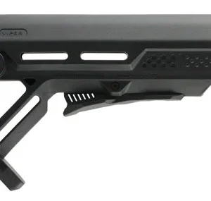 Strike STRIKEESMOD1BKBLU MOD1 Mil-Spec Black with Blue Accent Synthetic for AR-15, M16