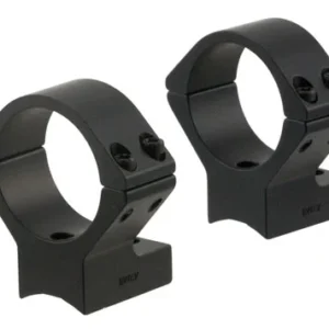 Talley 930735 Browning X-Bolt Scope Mount/Ring Combo Black Anodized 1" Low 0 MOA