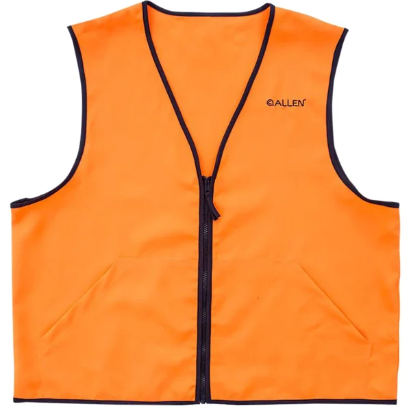 Allen 15769 Deluxe Hunting Vest 2XL Orange Polyester