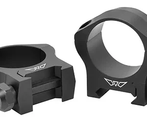Warne 7213M Scope Rings Mountain Tech Matte Black 30mm Low 0 MOA
