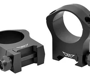 Warne 7215M Scope Rings Mountain Tech Matte Black 30mm High 0 MOA