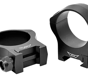 Warne 7221M Scope Rings Mountain Tech Matte Black 34mm Medium 0 MOA