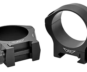 Warne 7240M Scope Rings Mountain Tech Matte Black 35mm Low 0 MOA