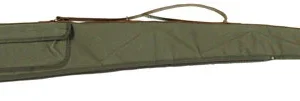 Bob Allen 14535 Canvas Shotgun Case Green Canvas 52" Long Shotgun