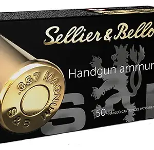 Sellier & Bellot SB357C Handgun  357 Mag 158 gr Semi Jacketed Hollow Point 50 Per Box/ 20 Case