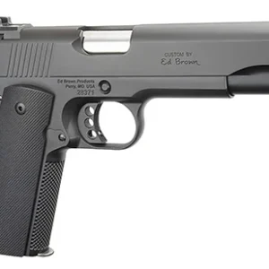 Ed Brown SF18G4 Special Forces  45 ACP 7+1 5" Stainless Steel Barrel, Black Gen4 Serrated Carbon Steel Slide & Frame w/Beavertail, Black VZ Grip, Right Hand