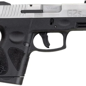 Taurus 1G2S939 G2S  Compact Frame 9mm Luger 7+1 3.20" Matte Stainless Steel Barrel, Matte Serrated Stainless Steel Slide, Black Polymer Frame w/Picatinny Rail & Polymer Grip, Right Hand