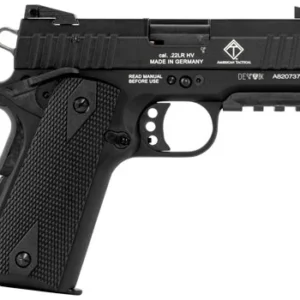 GSG GERG2210GSG9CA 922 *CA Compliant 22 LR 10+1 3.40" All Black Steel Barrel, Serrated Slide, Zinc Alloy w/Picatinny Rail & Beavertail Frame, Black Double Diamond Polymer Grip
