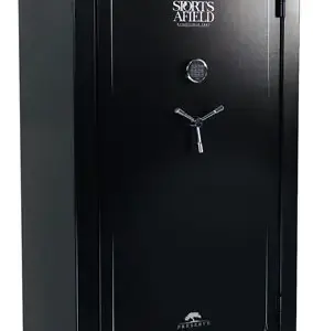 Sports Afield SECSA5940P Preserve SA5940P Keypad/Key Entry Black Textured Steel Holds 40 + 8 59" H x 40" W x 22" D Fireproof- Yes