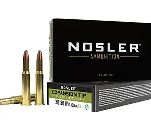 Nosler 40670 E-Tip  30-30Win 150gr E Tip Lead Free 20 Per Box/10 Case