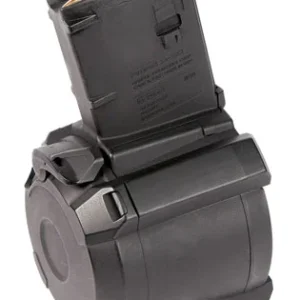 Magpul MAG576-BLK PMAG GEN M3 60rd Drum 223 Rem/5.56x45mm NATO Fits AR-15/M16/M4 Black Polymer