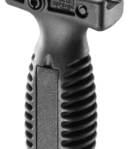 FAB Defense FXTAL4B TL-4 Tactical Vertical Foregrip Ergonomic & Ventilated w/Waterproof Anti Rattle Storage Compartment Black Fiberglass Reinforced Polymer