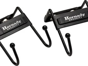 Hornady 95911 Magnetic Safe Hook  Metal Black 2 Pack