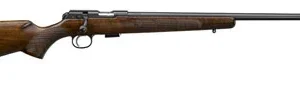CZ-USA 02310 CZ 457 American Full Size 22 LR 5+1 24" Black Nitride Black Nitride Steel Receiver Turkish Walnut Fixed American Style Stock Right Hand