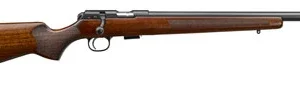 CZ-USA 02341 CZ 457 Varmint Full Size 22 WMR 5+1 20.50" Black Nitride Heavy Barrel Black Nitride Steel Receiver Turkish Walnut Fixed Varmint-Style Stock Right Hand