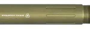 Strike ARCARPRESLICKFDE Receiver Extension Tube  AR Pistol Platform Flat Dark Earth Aluminum AR Carbine