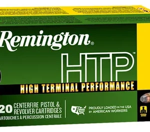 Remington Ammunition 22306 HTP  40 S&W 155 gr Jacket Hollow Point 20 Per Box/ 25 Case