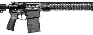 Patriot Ordnance Factory 01581 Revolution  308 Win,7.62x51mm NATO 16.50" 20+1 Black Hard Coat Anodized 6 Position MFT BMS Minimalist Stock