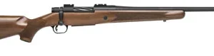 Mossberg 28026 Patriot  6.5 Creedmoor 5+1 22" Fluted Barrel w/Recessed Match Crown, Matte Blued Metal Finish, Spiral-Fluted Bolt, Walnut Stock, Drop Box Magazine, Adjustable LBA Trigger