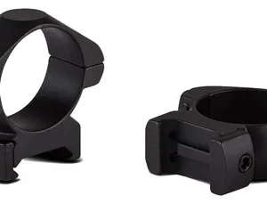Konus 7401 Steel Rings  Matte Black 1" Medium 0 MOA