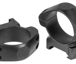 Konus 7404 Steel Rings  Matte Black 30mm Medium 0 MOA