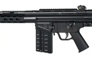 PTR 105 PDWR  308 Win/7.62x51mm NATO 20+1 8.50" Bull Barrel, 7075-T6 Aluminum Receiver, Iron Sights, Milled Aluminum Handguard, Optics Ready Picatinny Rail