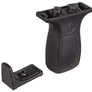 Sig Sauer KITTRDGRIPVEERTICALBLK Tread Vertical Grip with Barricade Stop Black Polymer