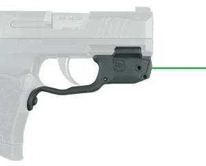 Crimson Trace 0181601 LG-422G Laserguard Green Laser Sight  Black Sig Sauer P365