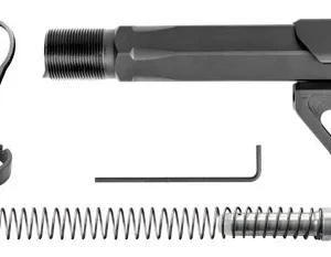 Phase 5 Weapon Systems CMSA Carbine Mini Stock Assembly Black Aluminum for AR15/AR10