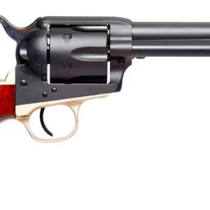 Taylors & Company 550429DE Old Randall  357 Mag Caliber with 5.50"  Barrel, 6rd Capacity Cylinder, Overall Matte Blued Finish Steel, Walnut Grip & Overall Taylor Polish