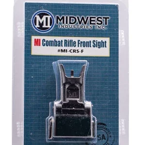 Midwest Industries MICRSF Combat Rifle Flip Front Sight  Black for AR-15, M16, M4