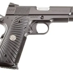 Wilson Combat TCCOM9 1911 Commander Tactical Carry 9mm Luger 5" 8+1 OD Green Carbon Steel Frame Black Carbon Steel Slide with Black G10 Starburst Grip